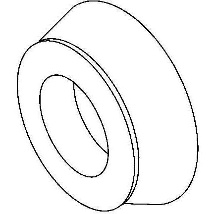 HKL - D-Ring-Passeinsatz 274/25 Größe E33 D III − 25 Stück