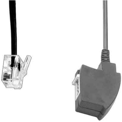E+P Elektrik - Konfektionierte Fernmeldeleitung Telefon-Adapter T 65 0,2 m