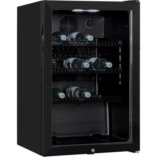 EXQUISIT - Kühlschrank Getränke-Kühlgerät GKS120-GT-160C sw m.Glastür,118L