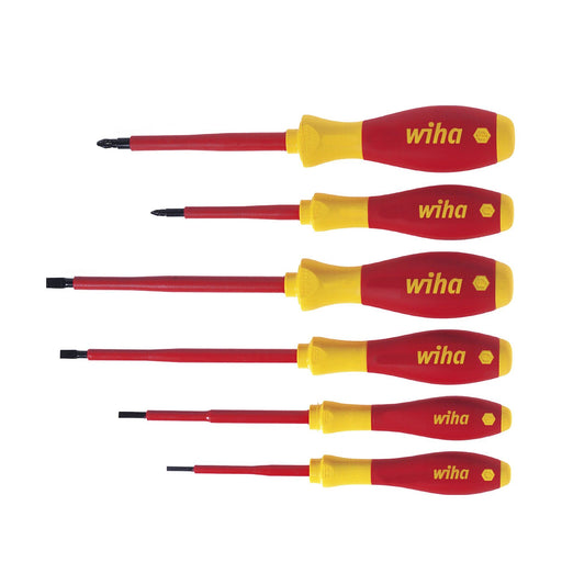 Wiha - Schraubendreherset Schraubendrehersatz 320N SF ZK6 SO 6tlg Schlitz/PH
