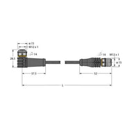Turck - Konfektioniertes Sensor-Aktor-Kabel Verbindungsleitung WKS4.4T0.6RSS4.4TTEL PVC