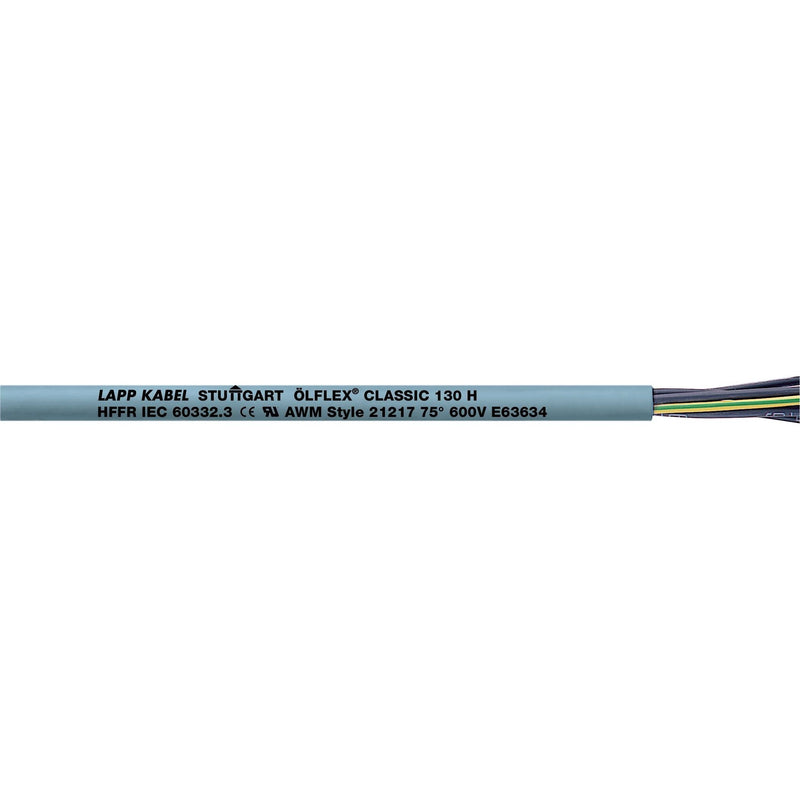 Lapp Kabel&Leitung - Energiekabel < 1 kV, für ortsveränderlichen Einsatz ÖLFLEX CLASSIC 130 H 8G1 1123076