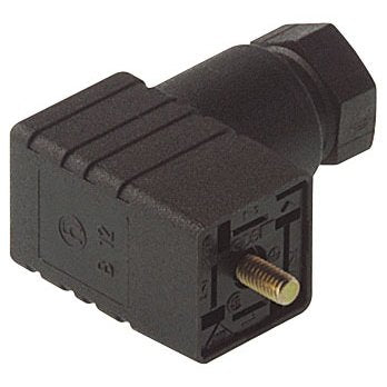 Hirschmann ICON - Ventilstecker (feldkonfektionierbar) Ventilstecker GDS 307 sw − 200 Stück