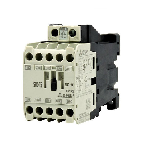 Mitsubishi Electric - Leistungsschütz zum Schalten von Wechselstrom Hilfsschütz SRD-T5 DC24V 3A2B 3S+2Ö