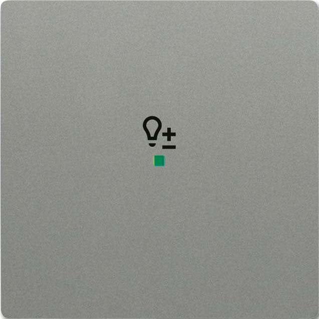 Busch-Jaeger - Bussystem-Tastwippe Wippe grau/met 6234-10-803 solo