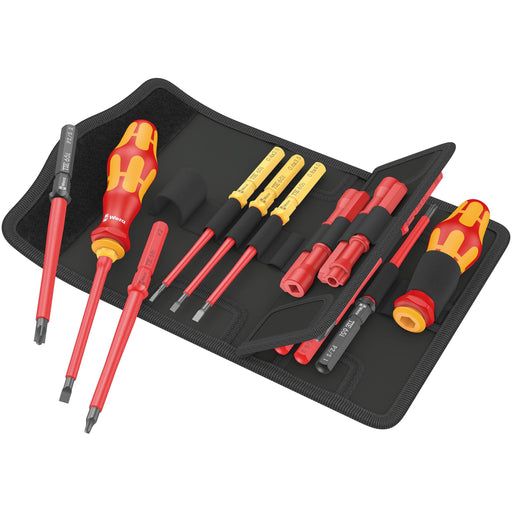 Wera - Werkzeugset Kraftform Kompakt VDE Imp. 05006616001 Tool Finder, 18-tlg