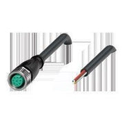 Pepperl+Fuchs Fabrik - Konfektioniertes Sensor-Aktor-Kabel Kabeldose V19-G-BK25M-PUR-U − 1 Stück