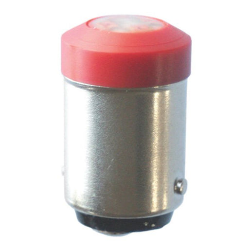 Scharnberger+Hasenbein - Anzeige- und Signallampe LED-Lampe 16x28mm 37530 Ba15d 24-28VAC/DC rt