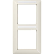 Jung - Abdeckrahmen Rahmen, 2fach senkr. AS 582 BF INA sprühnebeldi.Fenster