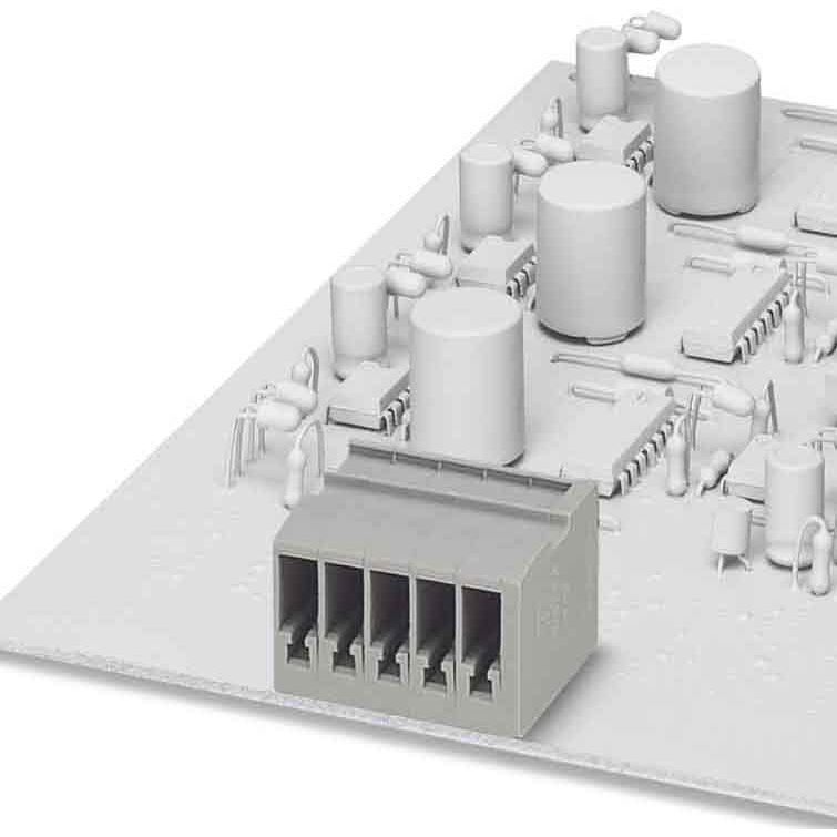 Phoenix Contact - Leiterplattensteckverbinder Grundleiste ST 2,5-PCB/ 5-G-5,2 f. Leiterplattenst. − 50 Stück