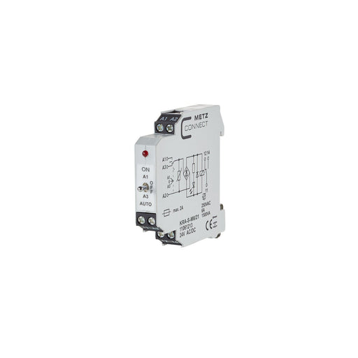Metz Connect - Schaltrelais Koppelbaustein KRAS-M6/21 24AC/DC 1W