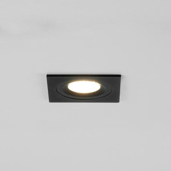 Brumberg Leuchten - Downlight/Strahler/Flutlicht Einbaumodul quadratisch 45010180 strukturschwarz
