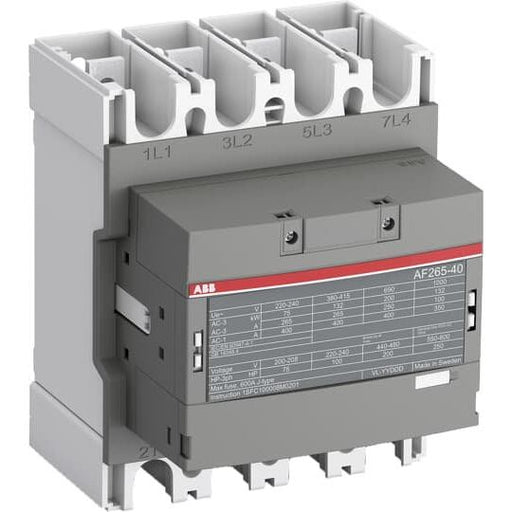 ABB Stotz S&J - Leistungsschütz zum Schalten von Wechselstrom Schütz AF265-40-00-14 50-500V 50/60Hz / DC