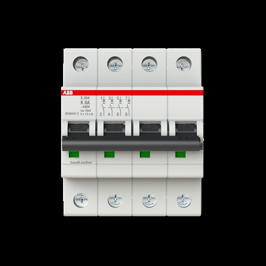 ABB Stotz S&J - Leitungsschutzschalter Sicherungsautomat S204-K8 pro M compact