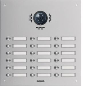 Elcom - Klingeltableau für Türkommunikation UP-Türstation TVG-18/3 ESTA eds f. BTC18/3UP