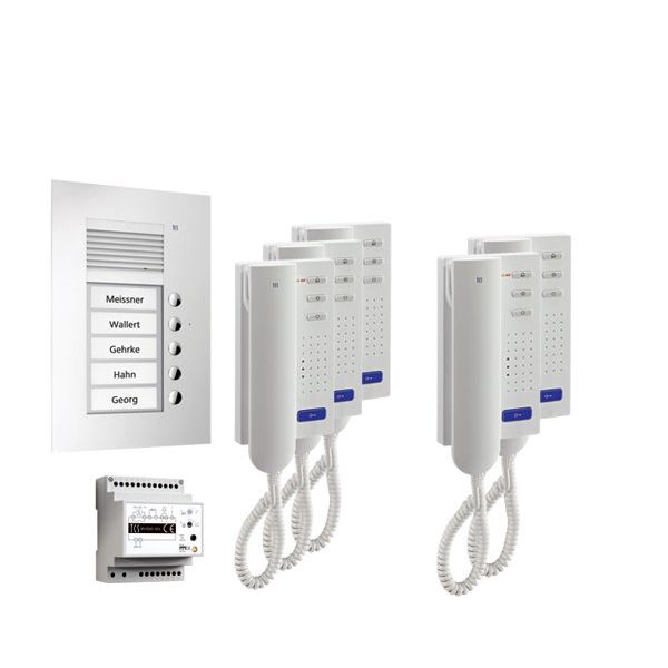 TCS Tür Control - Türsprech-Set Paketlösung PPU05-EN/02 UP 5WE