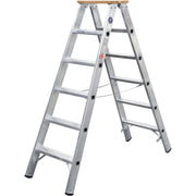 ILLER-LEITER - Stufenleiter Stufenstehleiter beidseit. 51710 10 Stufen