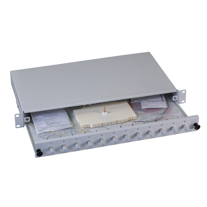 EFB-Elektronik - Patchpanel LWL Spleißbox OM2 B71006.24 24xST
