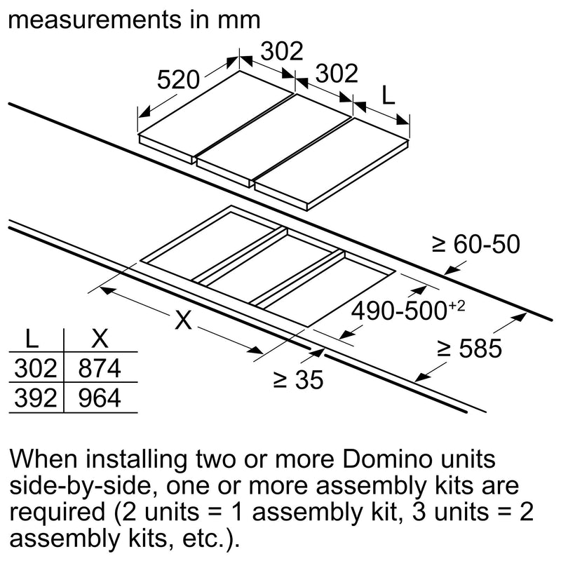 Siemens - Kochfeld EB-Autark-Kochfeld ET375CFA1E iQ300,Domino