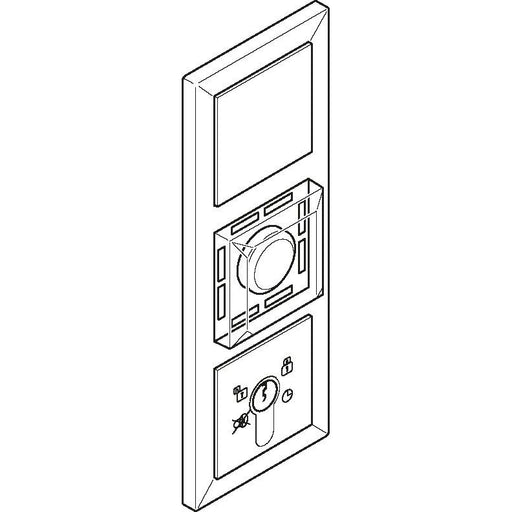 Assa Abloy effeff - Steuerterminal für Fluchttüren uP-Fluchttürsteuerterminal 1385-11A2--0400 Gira E2 reinweiß gl