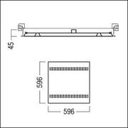 Zumtobel Group - Decken - /Wandleuchte Refurbishment Kit LEFEB4/14 #42190000 840