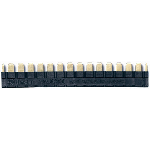 Finder - Zubehör/Ersatzteile für Schaltrelais Verbindungsbrücke 093.16.0 sw, für Serie 39/93 − 10 Stück