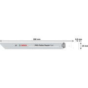 Bosch - Säbelsägeblatt PRO Pallet Repair fast 2608659062 S1022HFR − 100 Stück