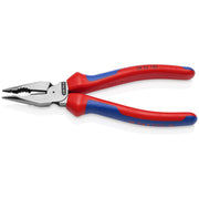 Knipex - Kombizange Spitzkombizange 08 22 185 mit 2K-Griffen