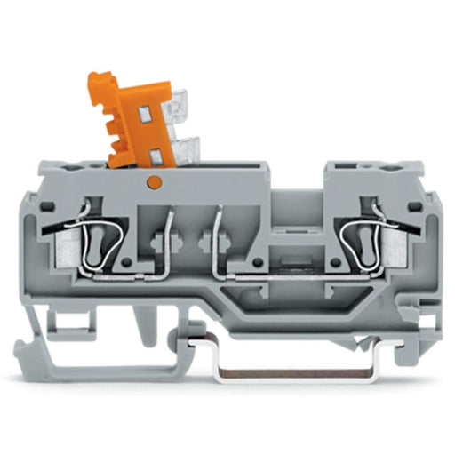 WAGO - Trenn- und Messtrenn-Reihenklemme Trenn u. Messklemme 280-870 0,08-2,5mmq grau
