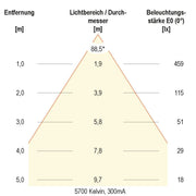 EVN Lichttechnik - Downlight/Strahler/Flutlicht LED-Downlight L44D101625 CCT
