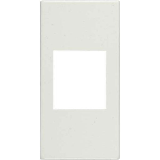 Peha - Einsatz/Abdeckung für Kommunikationstechnik Abdeckung Keystone D 610.02 MJ1/22,5EMS 22,5mm reinweiß