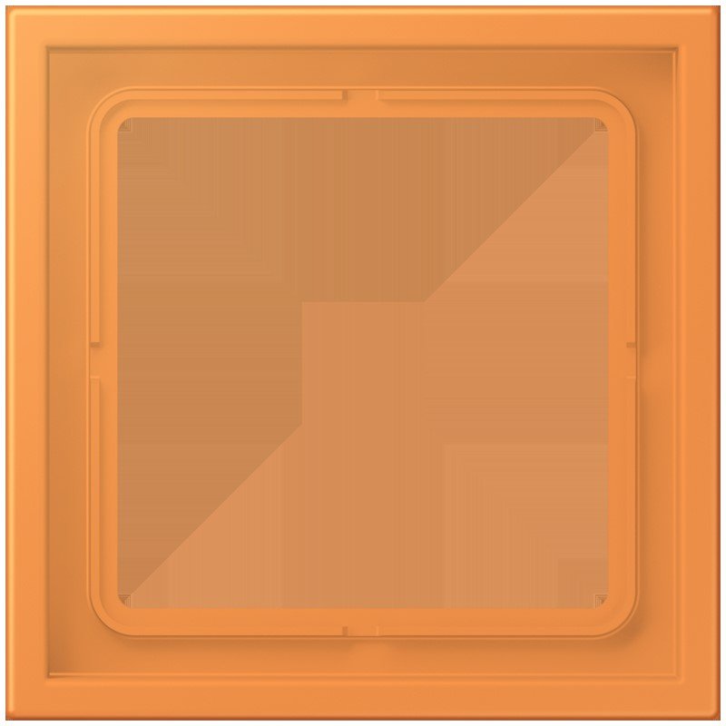Jung - Abdeckrahmen Rahmen 1-fach LC Z981 BF 225 orange clair