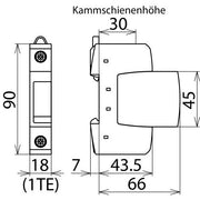 DEHN - Überspannungsableiter für Energietechnik/Stromversorgung ÜS-Ableiter DEHNguard DG S 150