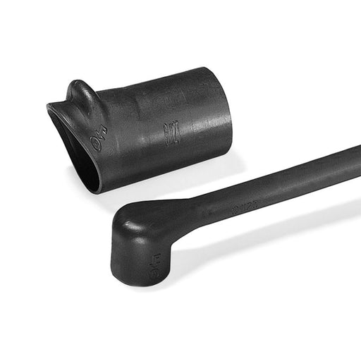 HellermannTyton - Aufteilkappe Warmschrumpfformteil 1127-1-G-PO-X-BK schwarz