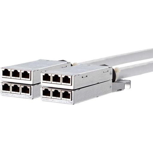 Metz Connect - Patchkabel Kupfer Patchkabel AWG 26/1 5m DCCS C6APL26 5m S/FTP 24p 6xRJ45