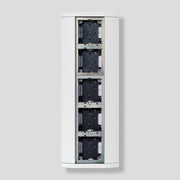 Siedle&Söhne - Montageelement für Türstation Kommunikations-Display KSA 605-0 AG AP, anthrazitgrau − 1 Stück