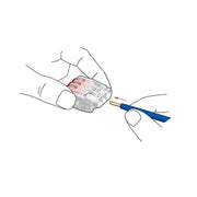 HellermannTyton - Steckklemme HelaCon Releasable HCR-5-PC-CL (50) Verbindungsklemme − 50 Stück