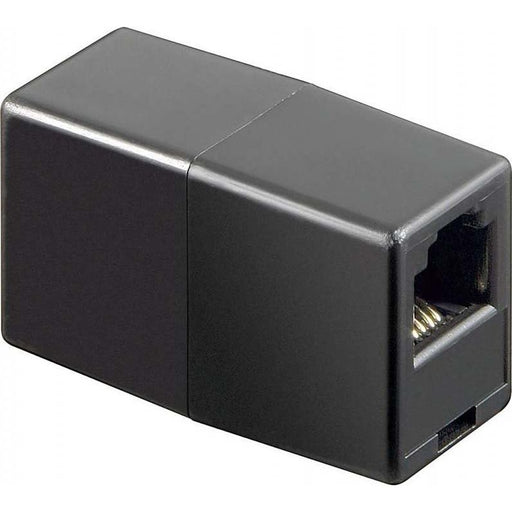 Goobay - Modulare Kupplung RJ11 Kupplung 50593 sw,Bu/Bu − 10 Stück