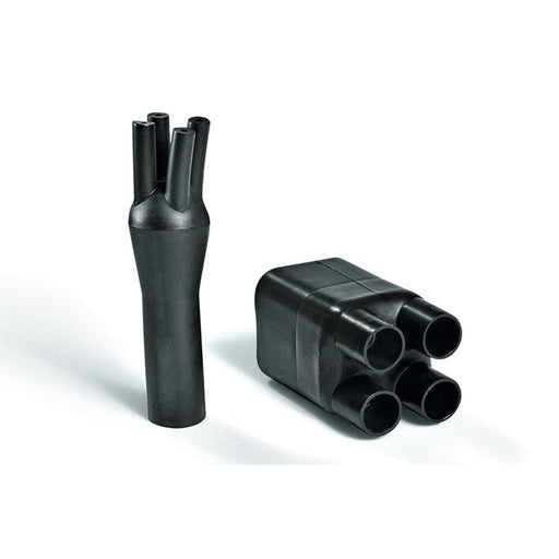 HellermannTyton - Aufteilkappe Warmschrumpfteil 413-1-G PO-X BK 4- Fingerstück
