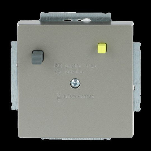 Busch-Jaeger - Steckdose FI UP-Einsatz 3151 UC-866 edelstahl