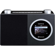LENCO - Radio Internetradio DIR-70BK Black Bluetooth