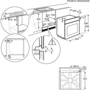 Electrolux AEG - Herd EB-Herdset KOMBI3026F OU5AE20SM+TA64RA07FB
