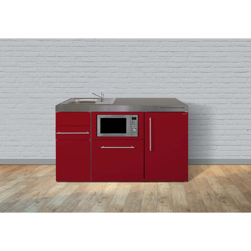 Stengel - Mini-Küche Miniküche Premiumline MPGSMBR150KSGSGKFrBl Bordeauxrot