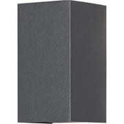 Gnosjö Konstsmide AL - Decken-/Wandleuchte LED-Wandleuchte 7871-370 anth/alu lackiert