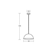 Brumberg Leuchten - Decken-/Wandleuchte Pendelleuchte 1x E27 57409850