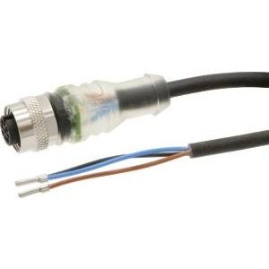 Ipf Electronic - Konfektioniertes Sensor-Aktor-Kabel Anschlussleitung, 10m, M12 VKA00225 Dose 3polig gerade