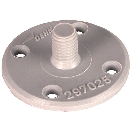 DEHN - Zubehör/Ersatzteile für Erdung und Blitzschutz Befestigungsplatte BP D40 GBM8 4XB4 KGR D 40mm Kunststoff