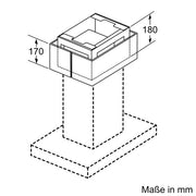 Bosch - Zubehör/Ersatzteile für Dunstabzugshauben Long Life Umluftset DIZ2FX5D1 extern