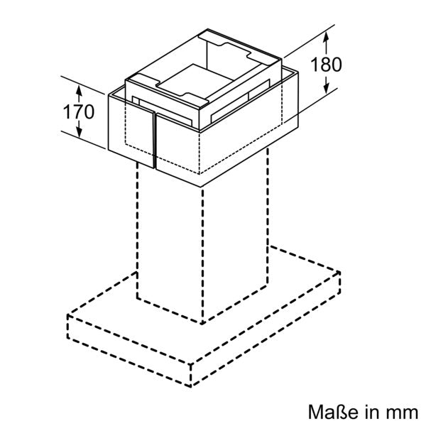 Bosch - Zubehör/Ersatzteile für Dunstabzugshauben Long Life Umluftset DIZ2FX5D1 extern