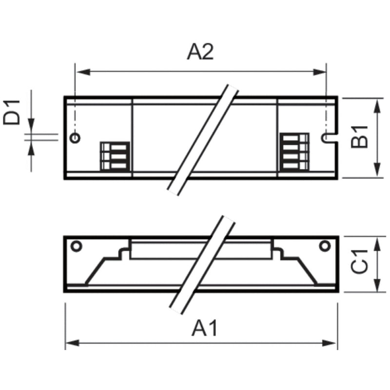 Philips Lighting - Vorschaltgerät HF-P 158 TL-D III 220-240V 50/60Hz IDC